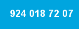 924 018 72 07 924 018 72 07